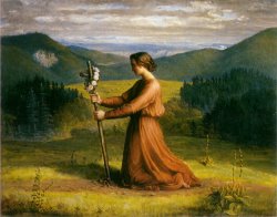 The Poem of The Soul Reality by Anne Francois Louis Janmot