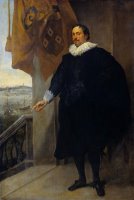 Nicolaes Van Der Borght, Merchant of Antwerp by Anthony van Dyck