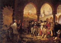 Bonaparte Visiting The Pesthouse in Jaffa, March 11, 1799 by Antoine Jean Gros