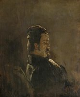 Portrait of Pieter Frederik Van Os, Painter by Anton Mauve