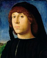Portrait of a Young Man by Antonello da Messina