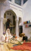An Arab Weaver by Armand Point