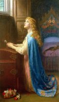 'Forget me Not' by Arthur Hughes