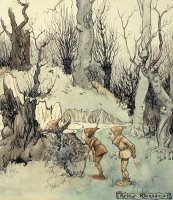 Elves In A Wood by Arthur Rackham