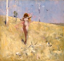 The Spirit of The Drought by Arthur Streeton