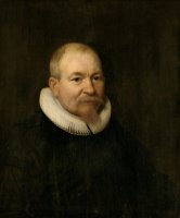 Portrait of Samuel Van Lansbergen, Remonstrant Minister in Rotterdam by Bartholomeus Van Der Helst