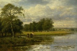 Summer Time on The Thames by Benjamin Williams Leader