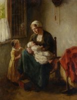 The Happy Mother by Bernard De Hoog
