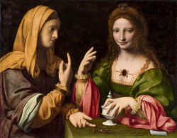 The Conversion of The Magdalen by Bernardino Luini