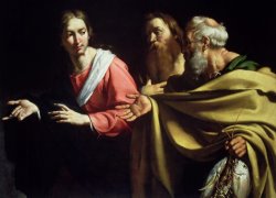 The Calling Of St. Peter And St. Andrew by Bernardo Strozzi