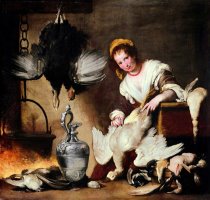 The Cook by Bernardo Strozzi