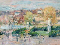 Landscape in Tours by Berthe Morisot