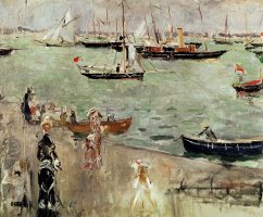 The Isle of Wight by Berthe Morisot