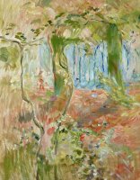 Undergrowth In Autumn by Berthe Morisot
