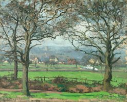 Near Sydenham Hill by Camille Pissarro