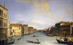 Grand Canal From The Palazzo Balbi by Canaletto