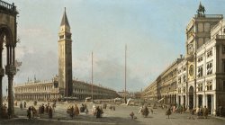 Piazza San Marco Looking South And West by Canaletto