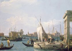 The Punta della Dogana by Canaletto