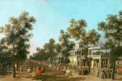 Vauxhall Gardens the Grand Walk by Canaletto
