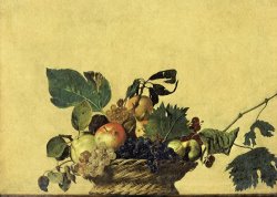 Basket Of Fruit by Caravaggio
