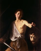 David Con La Testa Di Golia by Caravaggio