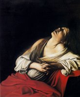Magdalenecstasy 1610 by Caravaggio