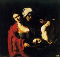 Salome with The Head of John The Baptist 1608 by Caravaggio