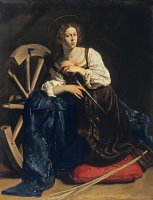 Svata Katerina Alexandijska by Caravaggio