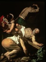 The Crucifixion of St Peter by Caravaggio