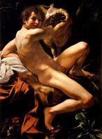 Youth With Ram by Caravaggio