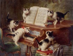 The Kittens Recital by Carl Reichert