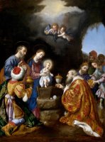 Adoration of The Magi by Carlo Dolci