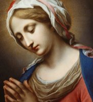 The Virgin Annunciate by Carlo Dolci