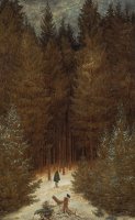 Hunter in the Forest by Caspar David Friedrich
