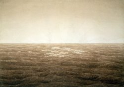 Sea at Sunrise by Caspar David Friedrich
