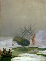 Ship in The Polar Sea, 12th December 1798 by Caspar David Friedrich