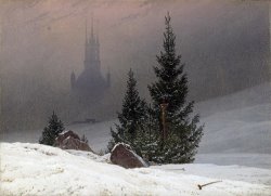 Winter Landscape by Caspar David Friedrich