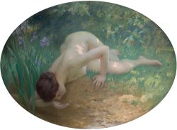 The Bather by Charles Amable Lenoir
