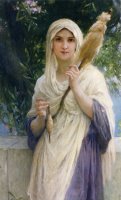 The Spinner by The Sea by Charles Amable Lenoir