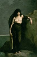 Sappho by Charles Auguste Mengin
