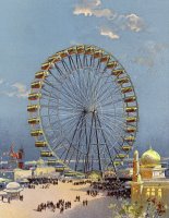 Ferris Wheel, From The World's Fair in Water Colors by Charles Graham
