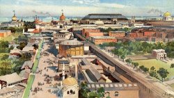 View From The Ferris Wheel, From The World's Fair in Water Colors by Charles Graham