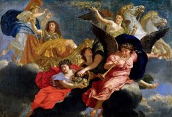 Apotheosis of King Louis Xiv of France by Charles Le Brun