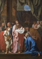 The Presentation of Christ in the Temple by Charles Le Brun
