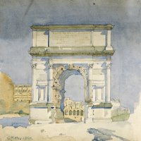 Rome, Arch of Titus by Charles Rennie Mackintosh