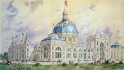 Columbian Exposition 1893 by Childe Hassam
