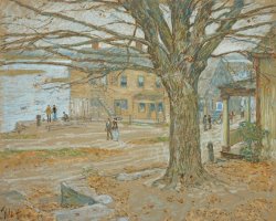 Cos Cob in November by Childe Hassam