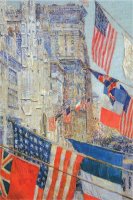 Day of Allied Victory 1917 by Childe Hassam