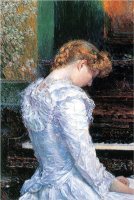The Sonata by Childe Hassam