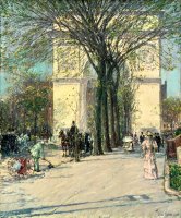 Washington Arch, Spring by Childe Hassam